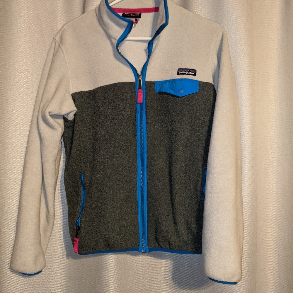 Patagonia synchilla zip up fleece